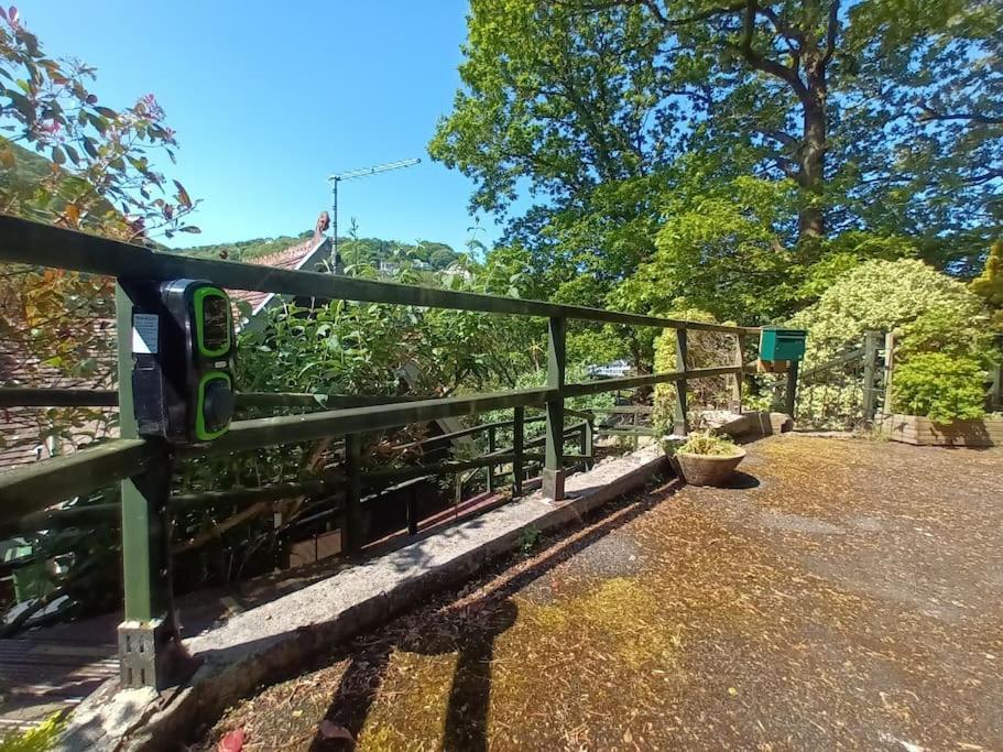 Treetop Cottage At Countisbury Lodge ลินมัธ ภายนอก รูปภาพ
