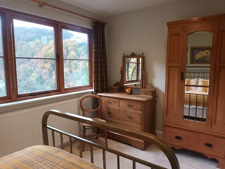 Treetop Cottage At Countisbury Lodge ลินมัธ ภายนอก รูปภาพ