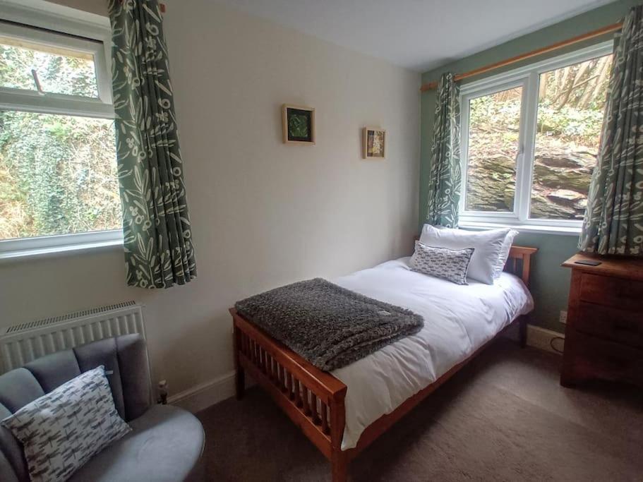 Treetop Cottage At Countisbury Lodge ลินมัธ ภายนอก รูปภาพ